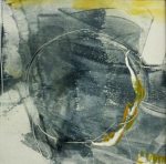 Abstract painting by artist Jilly Cobbe