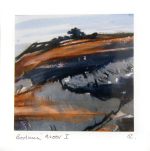Abstract Landscape Painting inspired Bodmin Moor by Artist Jilly Cobbe